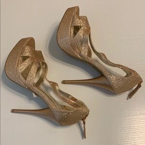 Charlotte Russe Gold Women's Heels